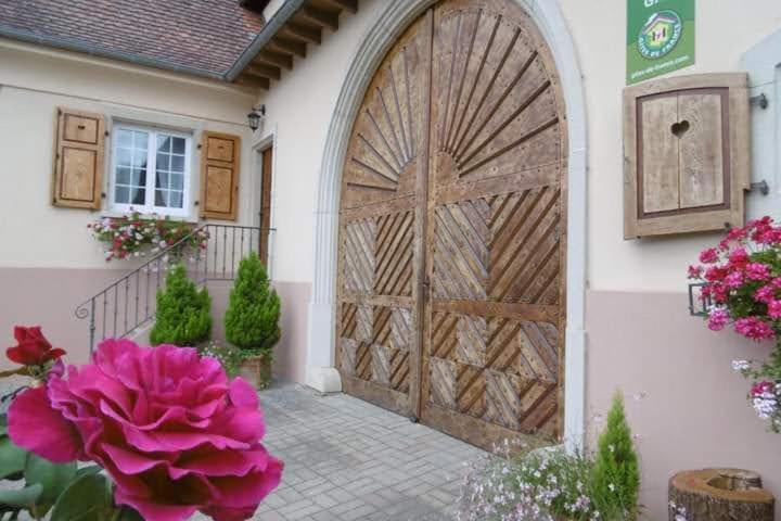Gites Les Cocottes Zellwiller Buitenkant foto