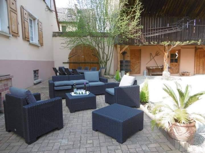 Gites Les Cocottes Zellwiller Buitenkant foto
